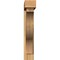 Ekena Millwork Funston Block Rough Sawn Bracket w/ Offset Brace, Western Red Cedar, 6"W x 30"D x 34"H BKT0604X30X34FST05RWR - alternate 3